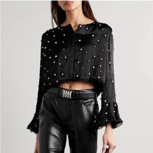 LoveShackFancy $499 Lyndon Top/Jacket- M